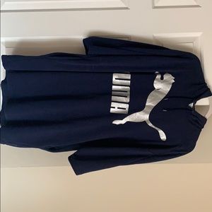 Navy puma Sweater/Workout dress
